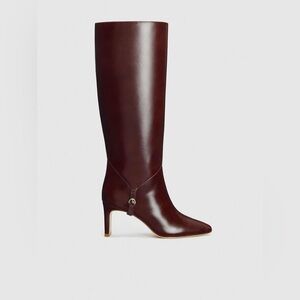 Reformation Gaelle Knee Boot Ruby